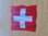 Schweizer Flagge Stick für Alphorn (Kleber) 5 x 5 cm©